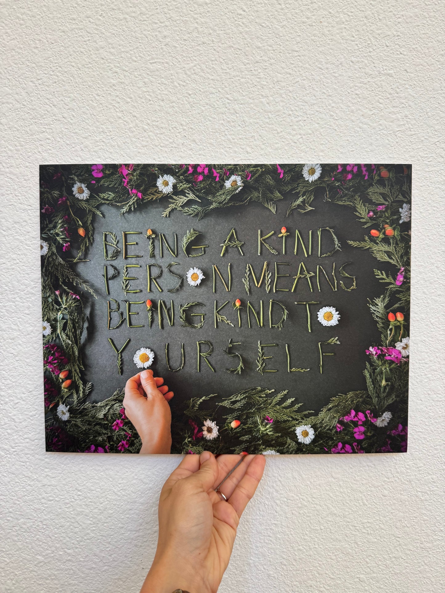 Kind To Yourself | 11" x 14" Fine Art Print