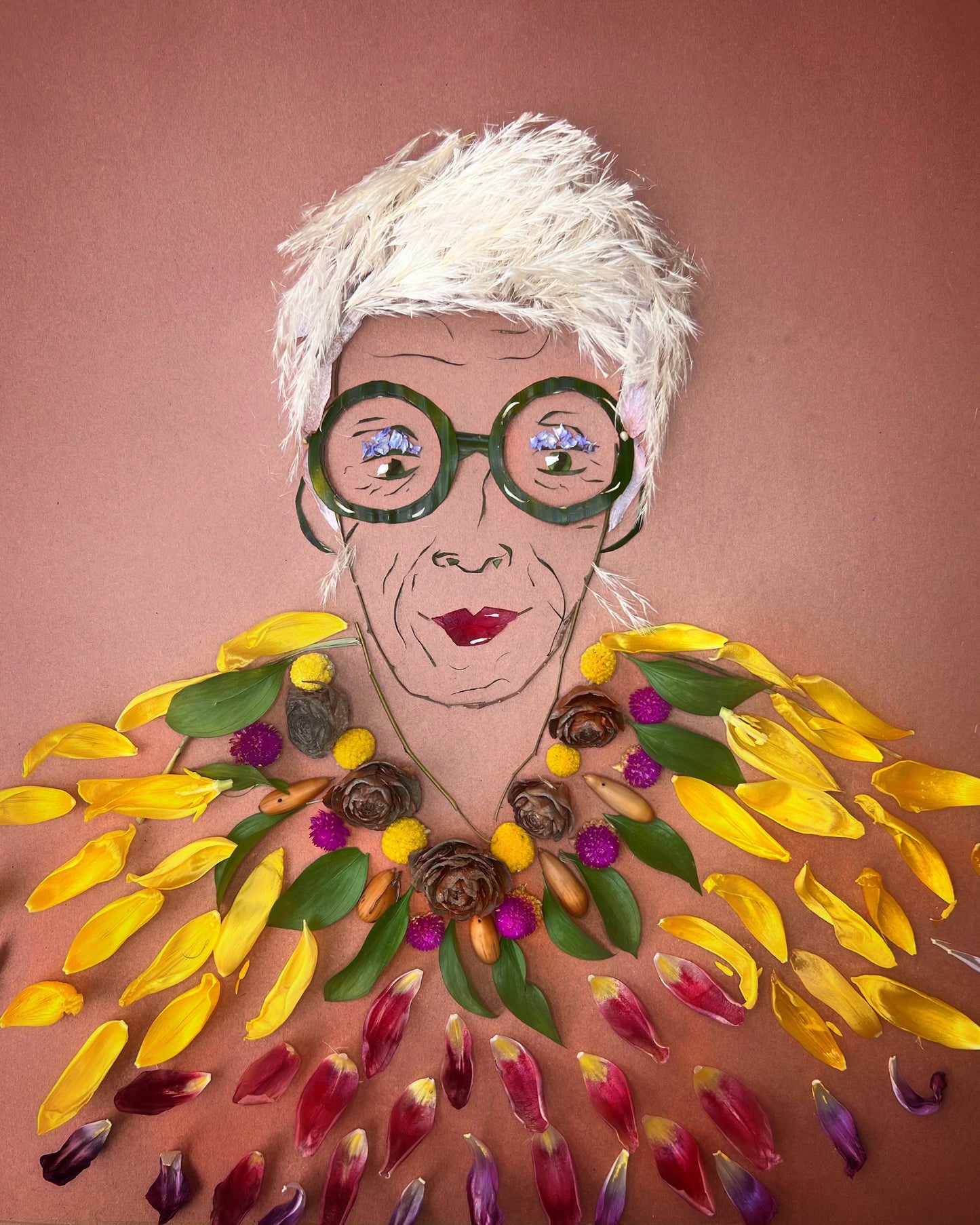 Iris Apfel 8"x10" Art Print