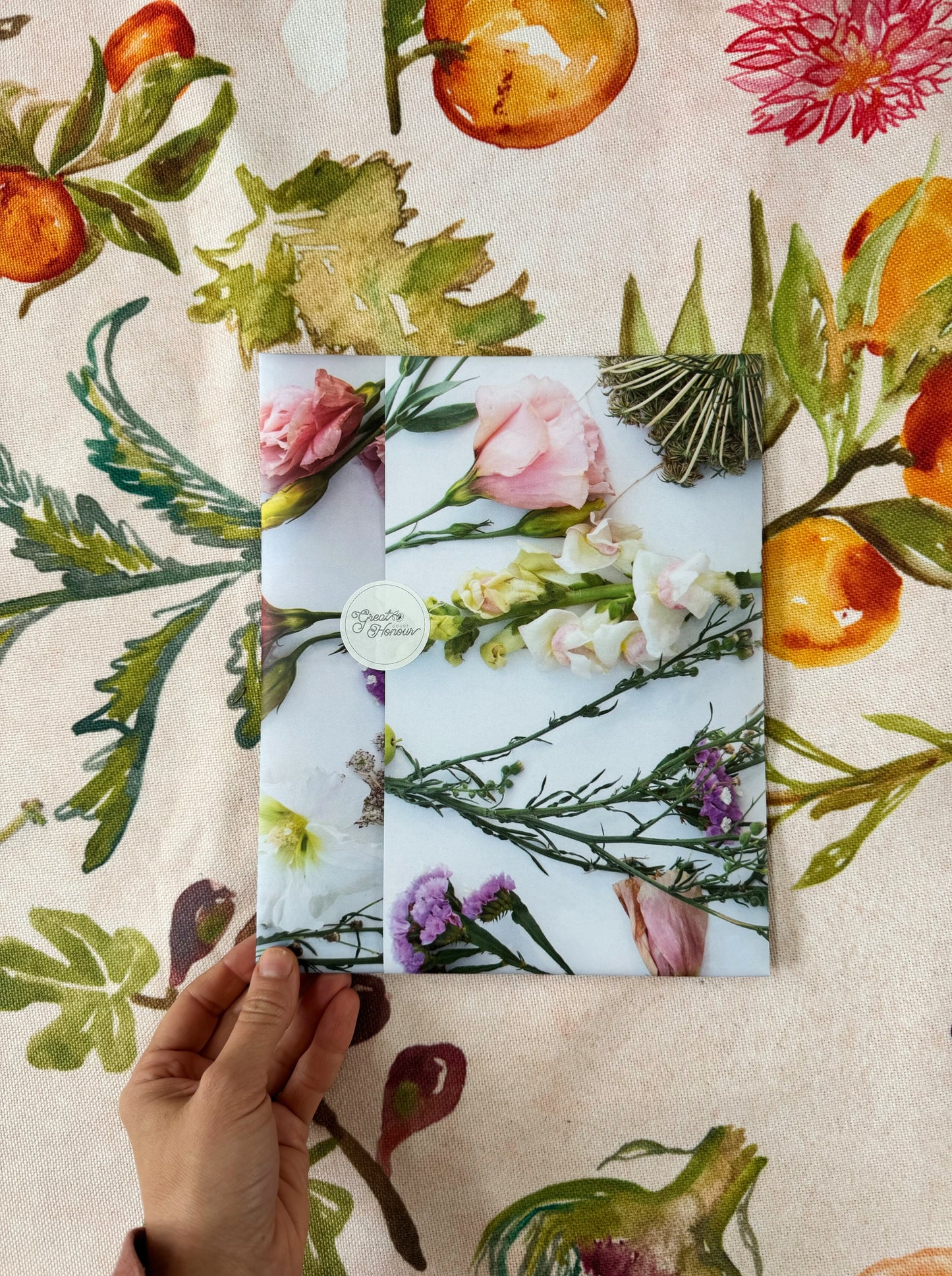 Floral, Double Sided Wrapping Paper — The Forest Feast Collaboration