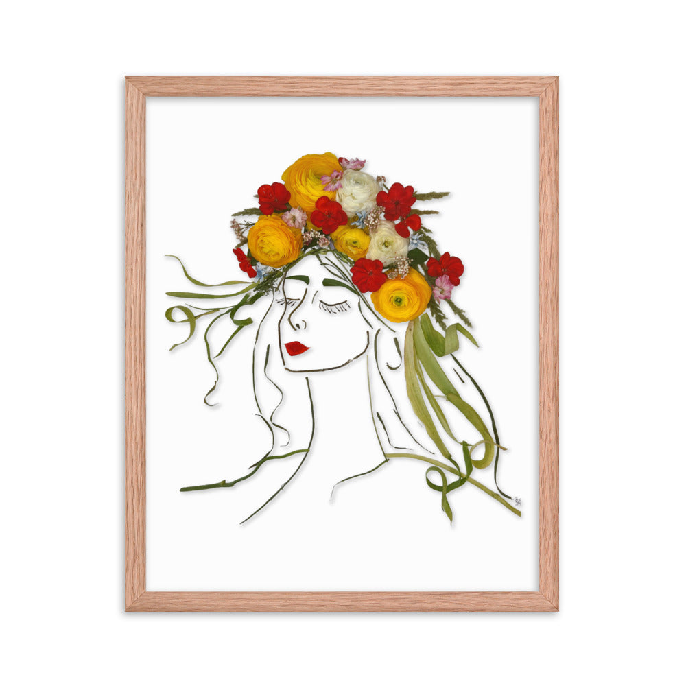 Framed Olena Art Print